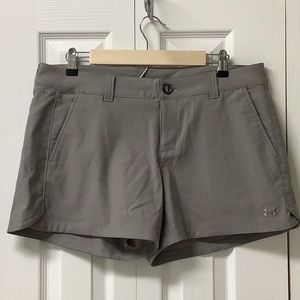 Women's Under Armour Fitted Golf Shorts Sz 14 NWOT
